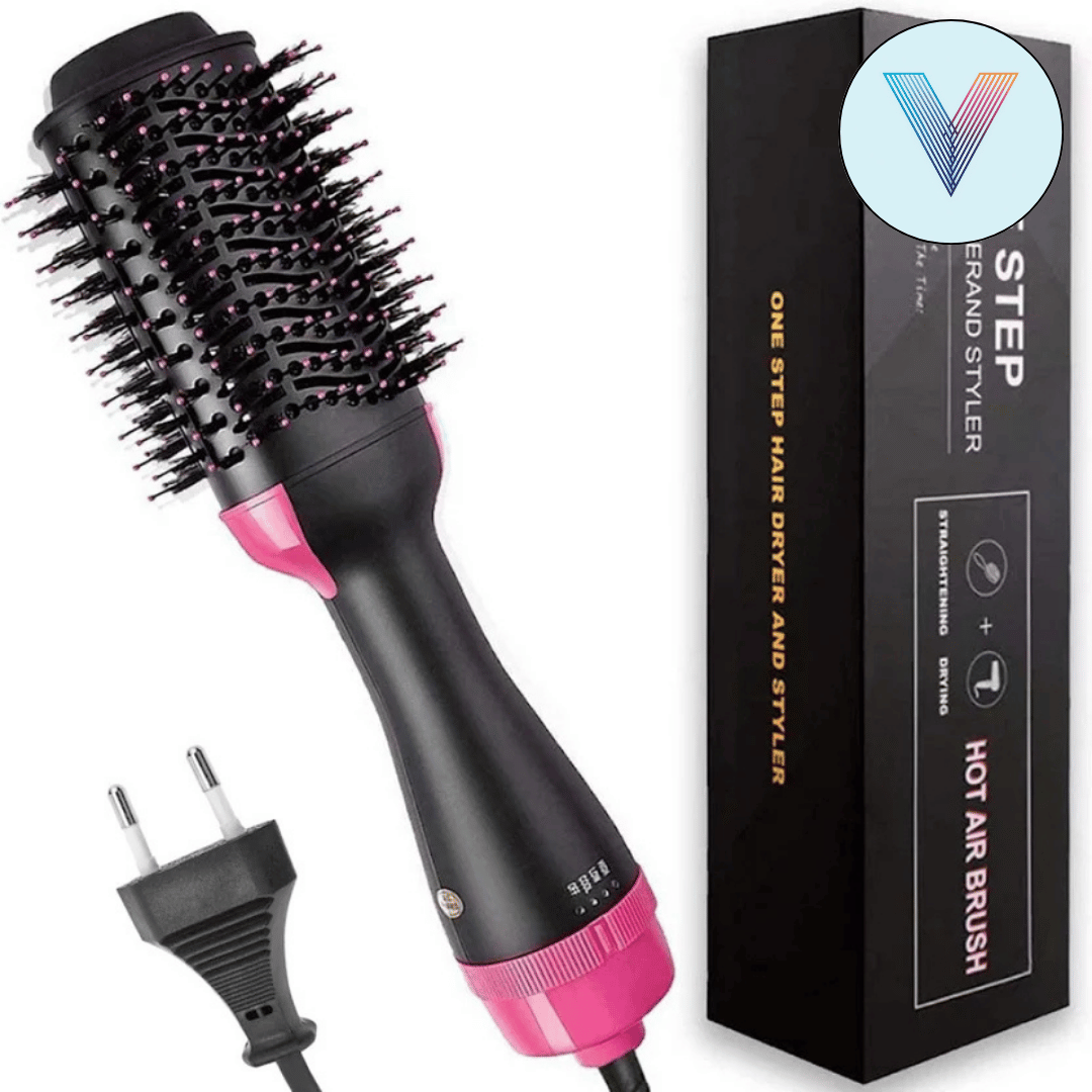 CEPILLO ALISADOR PLANCHITA SECADOR 3 EN 1 CABELLO ANTI FRIZZ